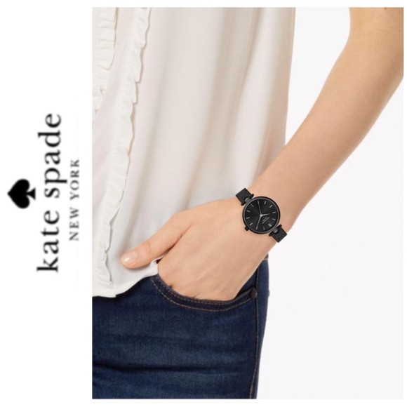NWT Kate Spade Holland black watch - Picture 3 of 6